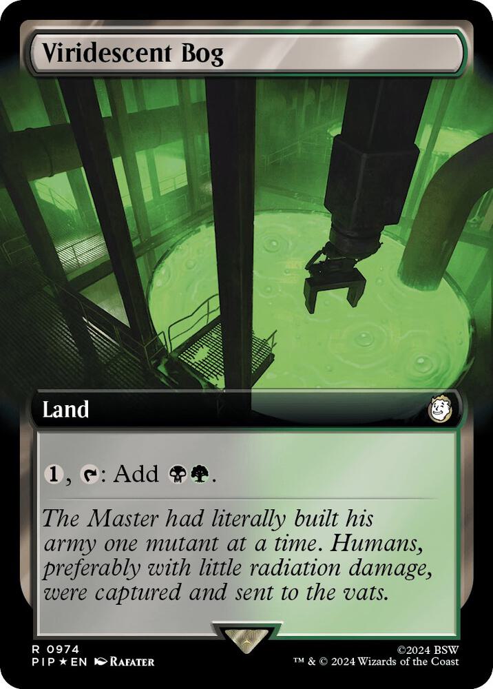 Viridescent Bog (Extended Art) (Surge Foil) [Universes Beyond: Fallout] 974