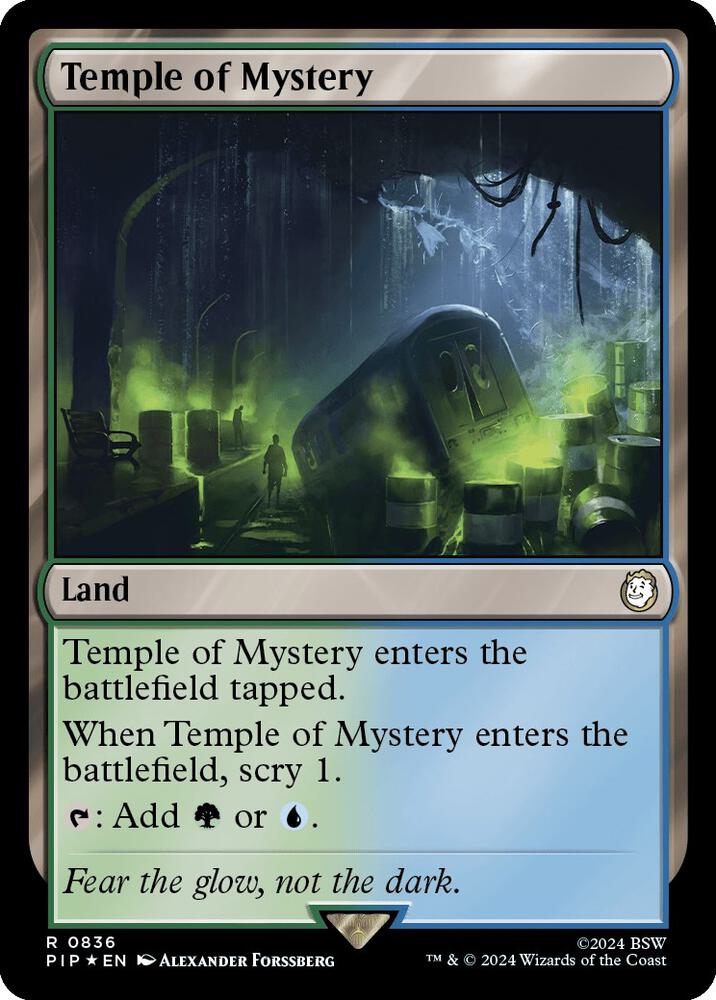 Temple of Mystery (Surge Foil) [Universes Beyond: Fallout] 836