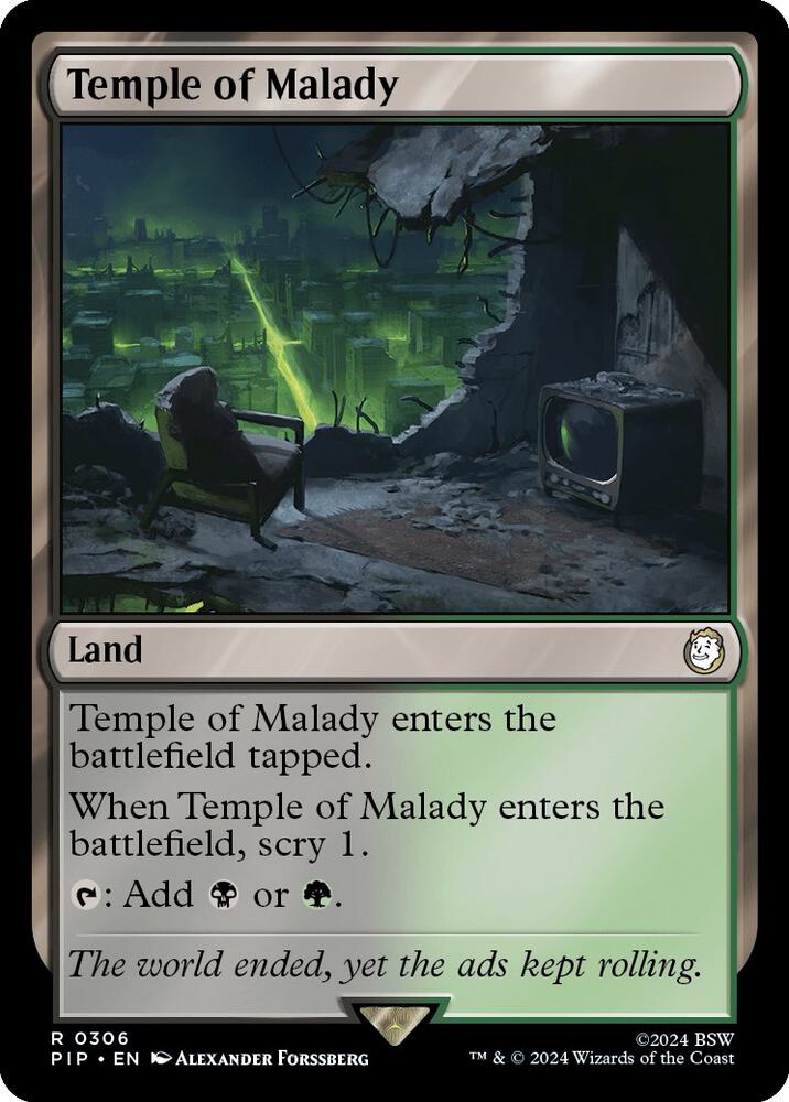 Temple of Malady [Universes Beyond: Fallout] 306