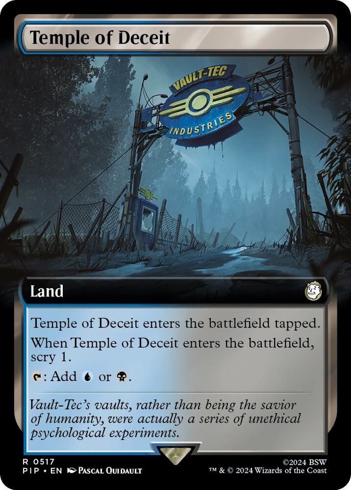 Temple of Deceit (Extended Art) [Universes Beyond: Fallout] 517
