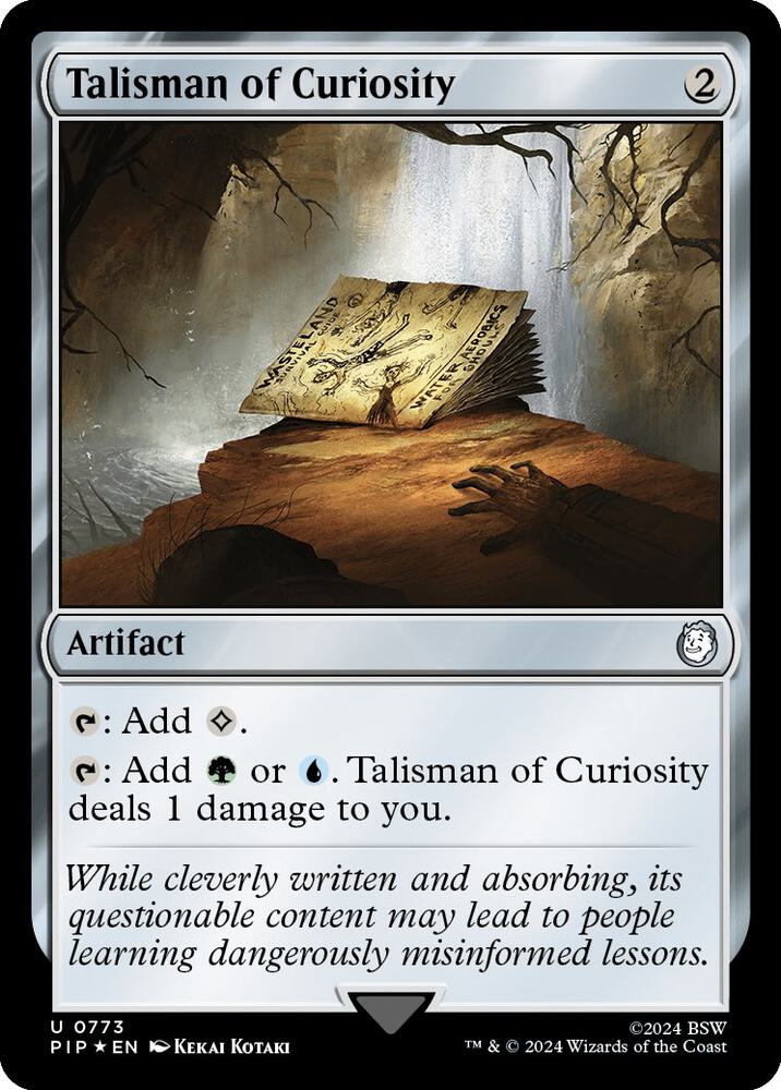 Talisman of Curiosity (Surge Foil) [Universes Beyond: Fallout] 773