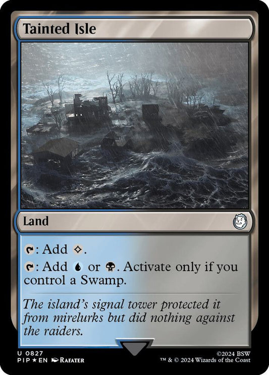 Tainted Isle (Surge Foil) [Universes Beyond: Fallout] 827