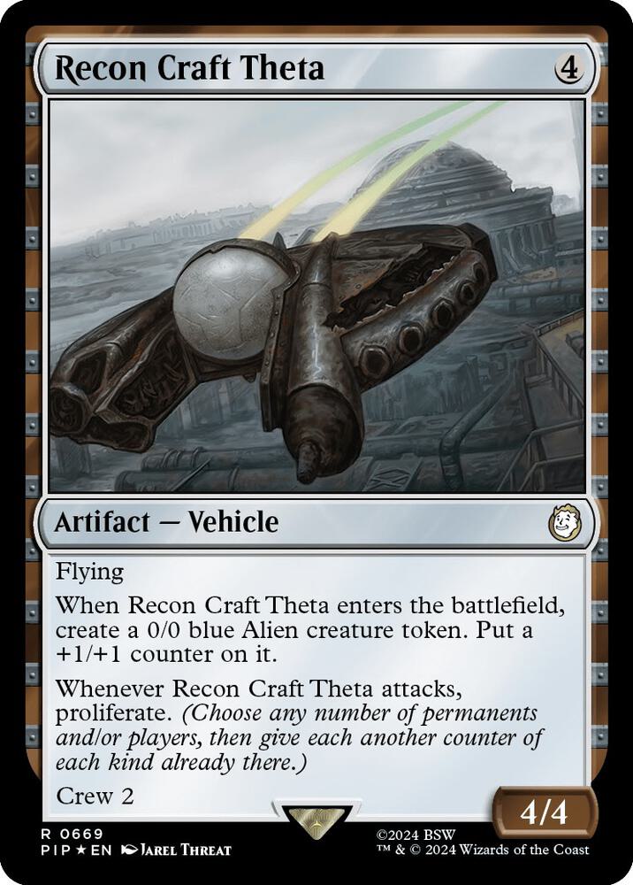 Recon Craft Theta (Surge Foil) [Universes Beyond: Fallout] 669