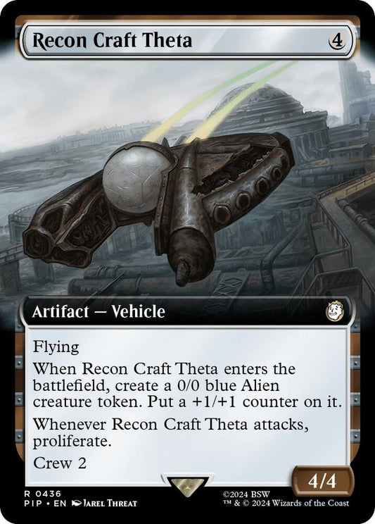 Recon Craft Theta (Extended Art) [Universes Beyond: Fallout] 436