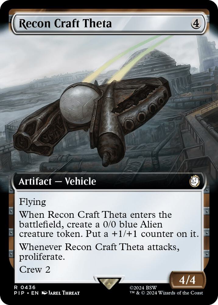 Recon Craft Theta (Extended Art) [Universes Beyond: Fallout] 436