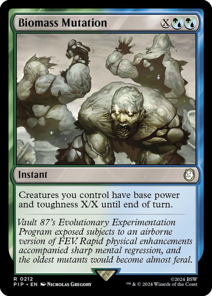 Biomass Mutation [Universes Beyond: Fallout] 212