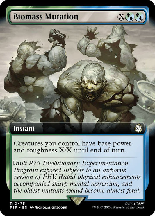 Biomass Mutation (Extended Art) [Universes Beyond: Fallout] 475