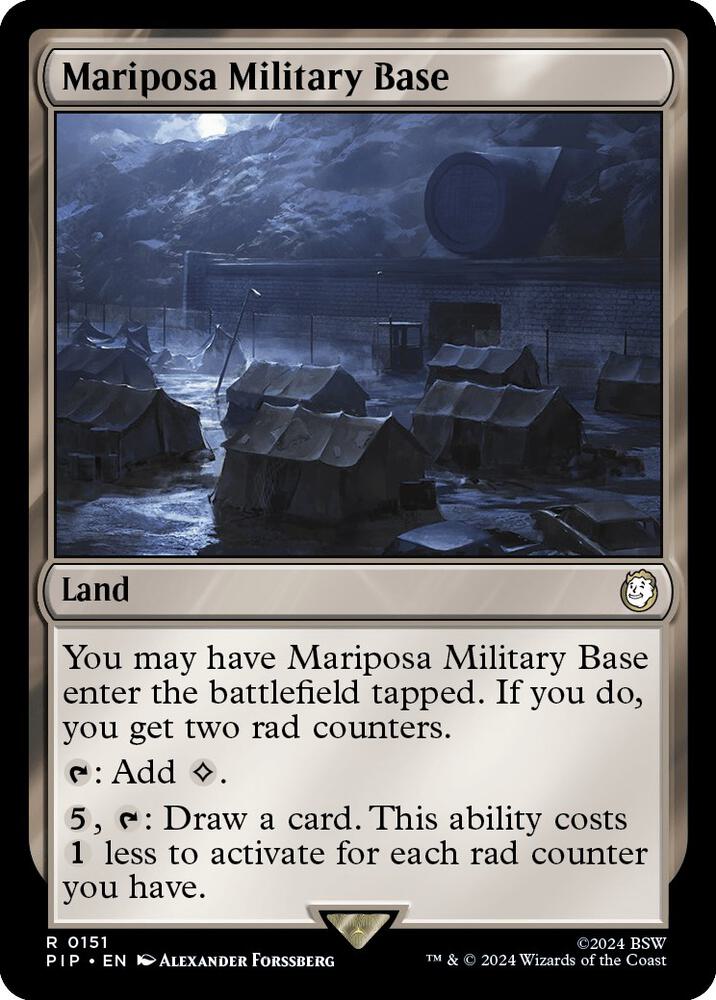 Mariposa Military Base [Universes Beyond: Fallout] 151