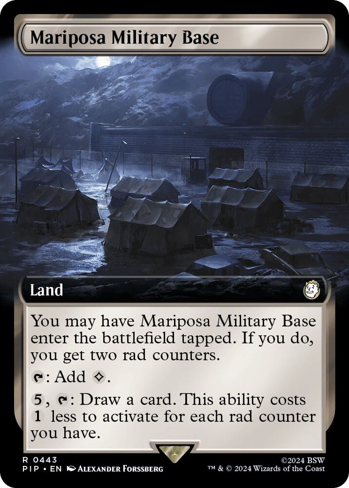 Mariposa Military Base (Extended Art) [Universes Beyond: Fallout] 443
