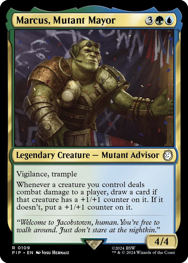 Marcus, Mutant Mayor [Universes Beyond: Fallout] 109