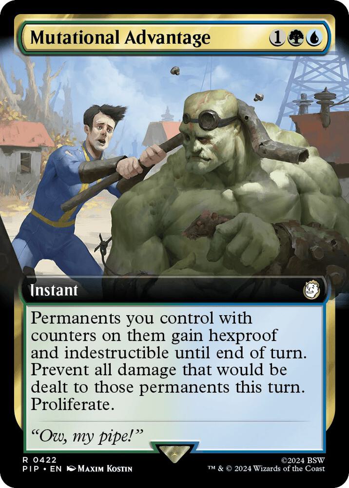 Mutational Advantage (Extended Art) [Universes Beyond: Fallout] 422