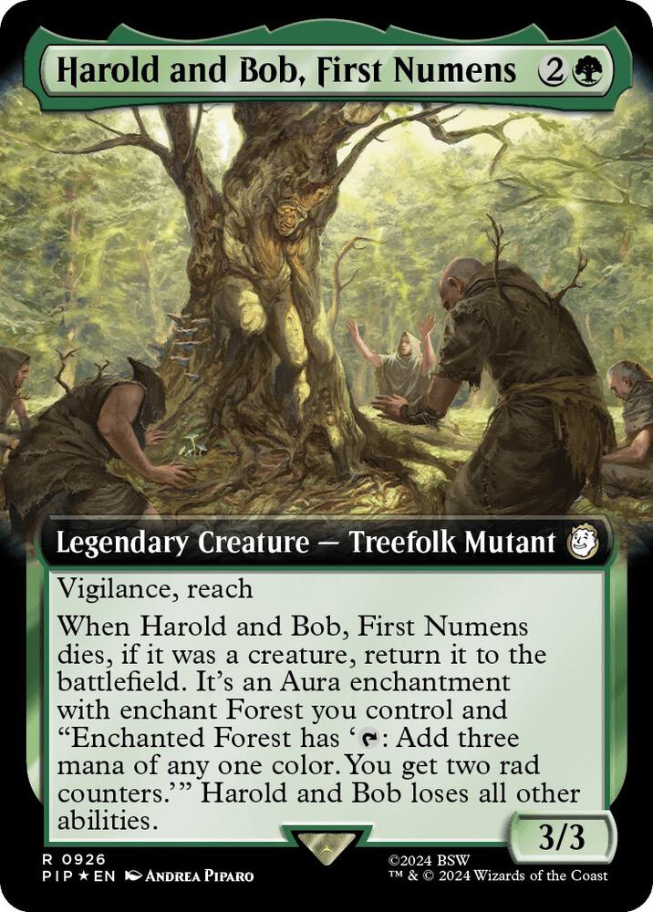 Harold and Bob, First Numens (Extended Art) (Surge Foil) [Universes Beyond: Fallout] 926