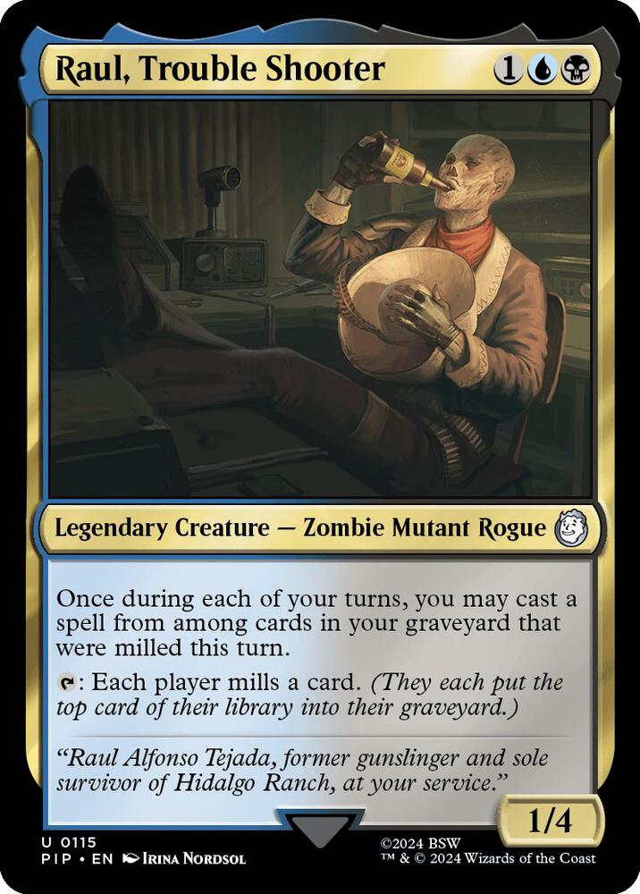 Raul, Trouble Shooter [Universes Beyond: Fallout] 115