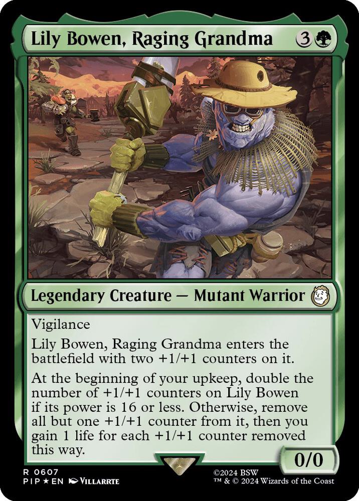 Lily Bowen, Raging Grandma (Surge Foil) [Universes Beyond: Fallout] 607