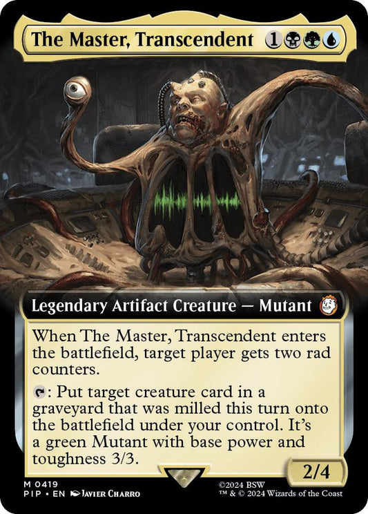 The Master, Transcendent (Extended Art) [Universes Beyond: Fallout] 419