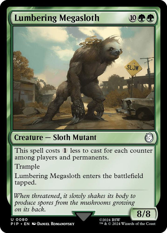Lumbering Megasloth [Universes Beyond: Fallout] 80