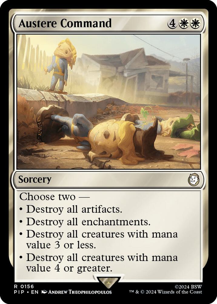 Austere Command [Universes Beyond: Fallout] 156
