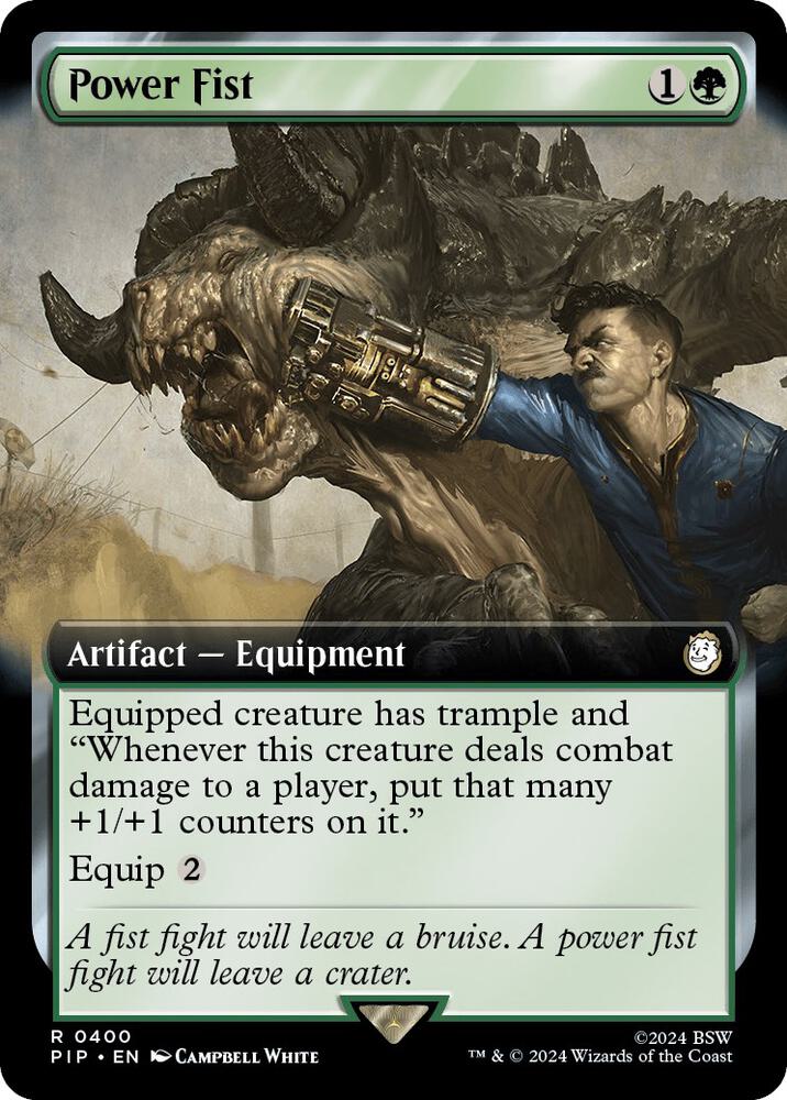 Power Fist (Extended Art) [Universes Beyond: Fallout] 400