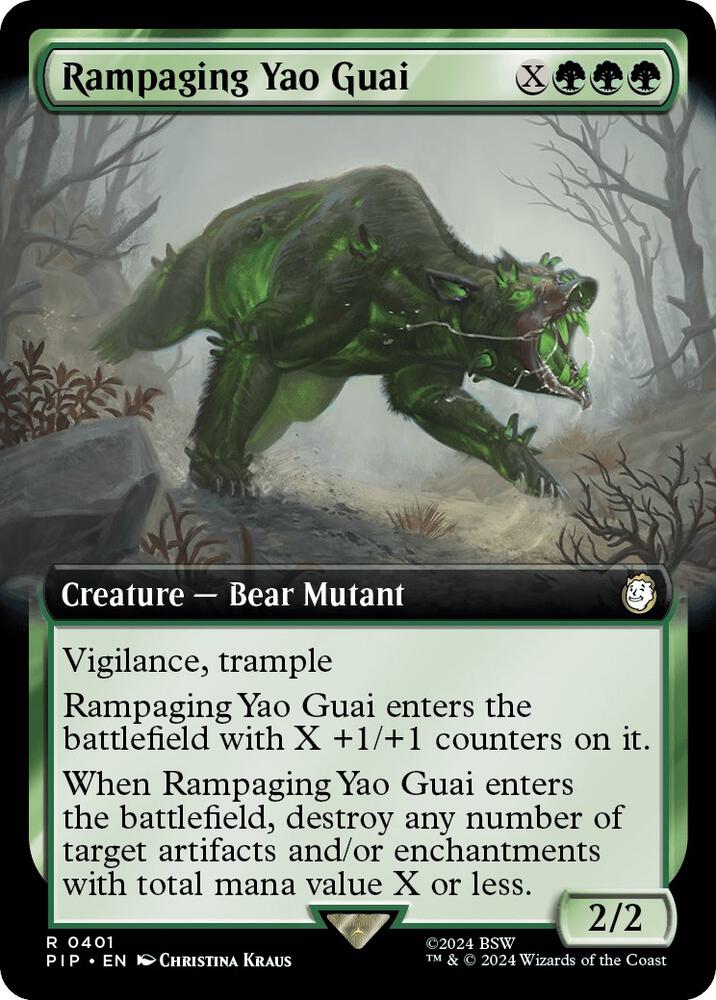 Rampaging Yao Guai (Extended Art) [Universes Beyond: Fallout] 401
