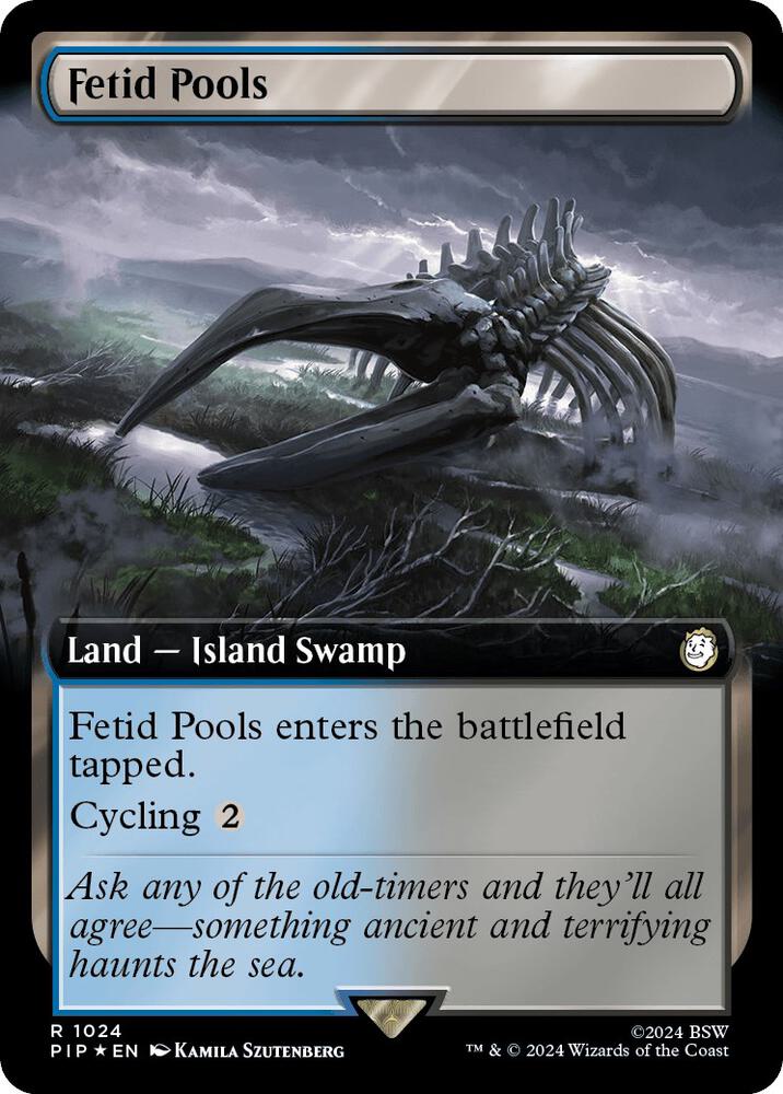 Fetid Pools (Extended Art) (Surge Foil) [Universes Beyond: Fallout] 1024