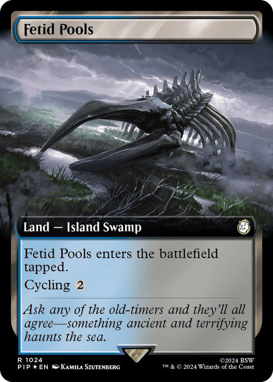 Fetid Pools (Extended Art) (Surge Foil) [Universes Beyond: Fallout] 1024