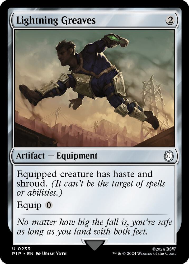 Lightning Greaves [Universes Beyond: Fallout] 233