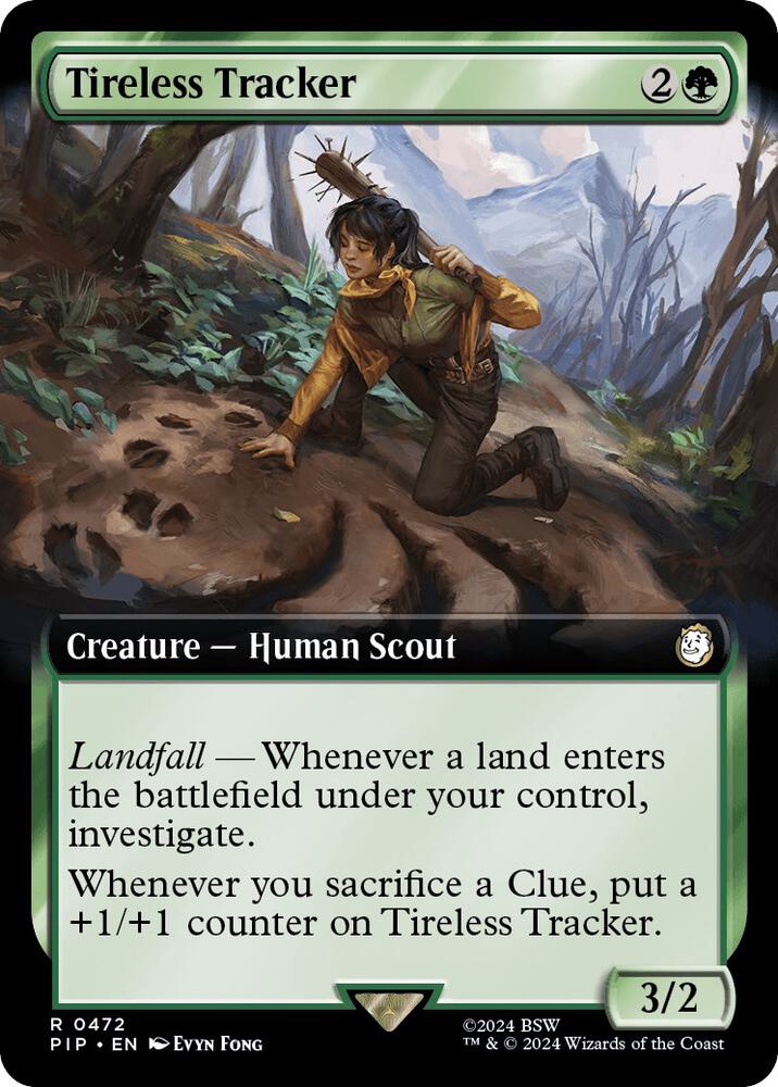 Tireless Tracker (Extended Art) [Universes Beyond: Fallout] 472