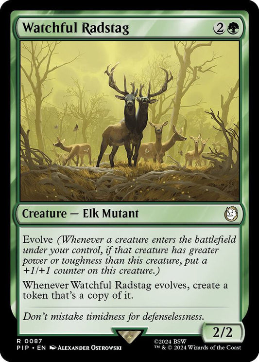 Watchful Radstag [Universes Beyond: Fallout] 87