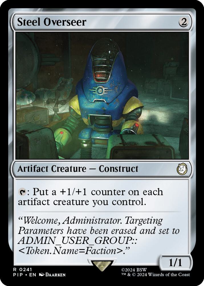 Steel Overseer [Universes Beyond: Fallout] 241