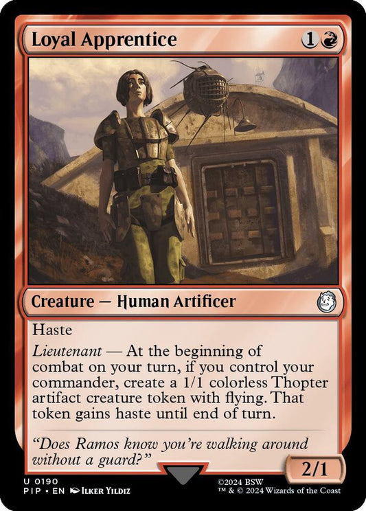 Loyal Apprentice [Universes Beyond: Fallout] 190