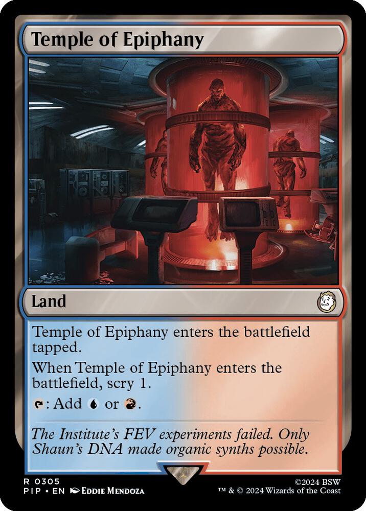 Temple of Epiphany [Universes Beyond: Fallout] 305