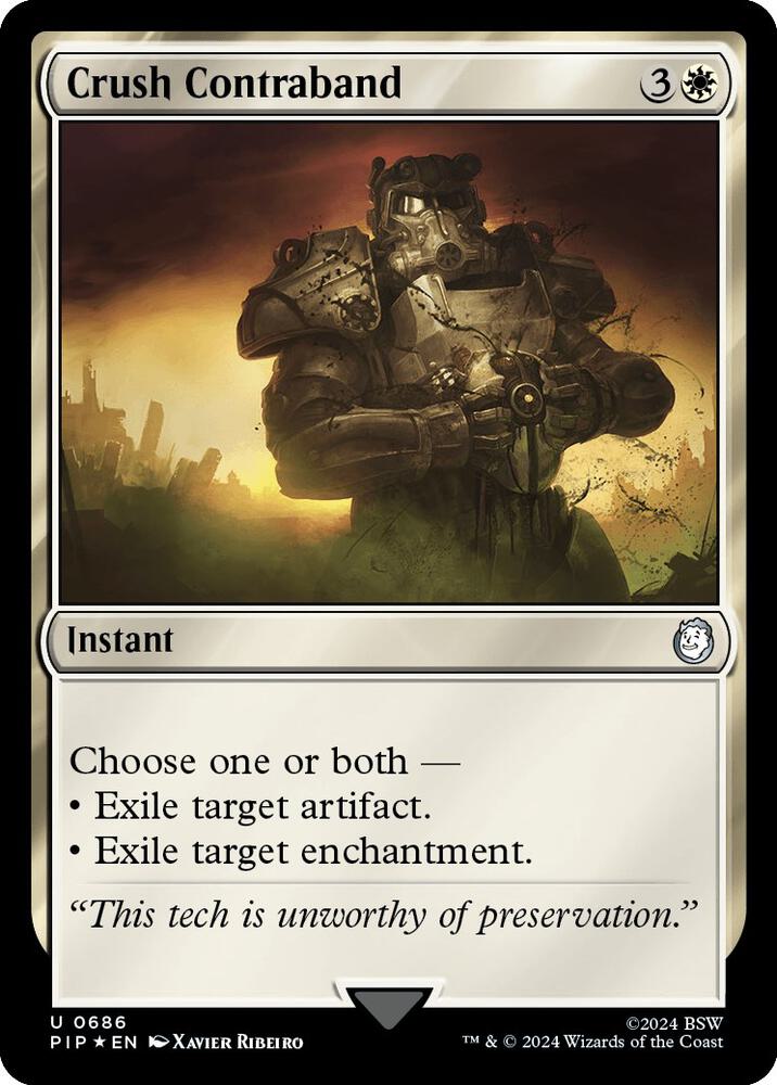 Crush Contraband (Surge Foil) [Universes Beyond: Fallout] 686