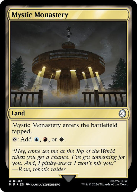 Mystic Monastery (Surge Foil) [Universes Beyond: Fallout] 803