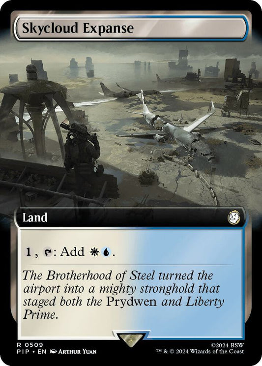 Skycloud Expanse (Extended Art) [Universes Beyond: Fallout] 509