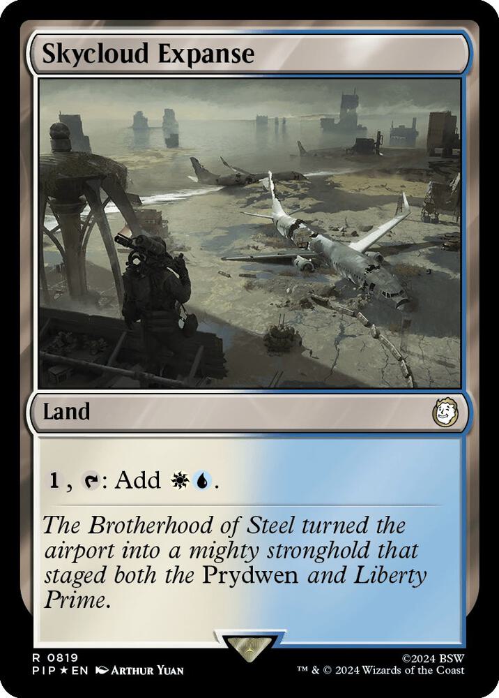 Skycloud Expanse (Surge Foil) [Universes Beyond: Fallout] 819