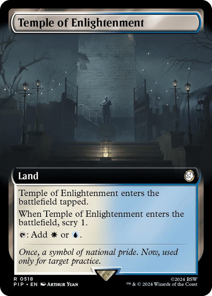 Temple of Enlightenment (Extended Art) [Universes Beyond: Fallout] 518