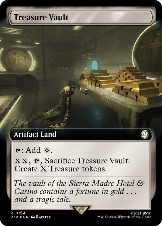 Treasure Vault (Extended Art) (Surge Foil) [Universes Beyond: Fallout] 1054