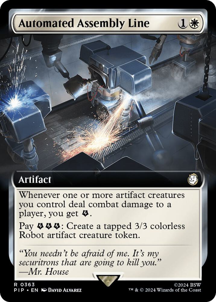 Automated Assembly Line (Extended Art) [Universes Beyond: Fallout] 363