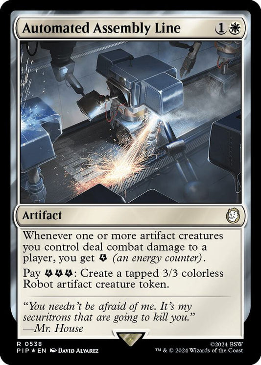 Automated Assembly Line (Surge Foil) [Universes Beyond: Fallout] 538