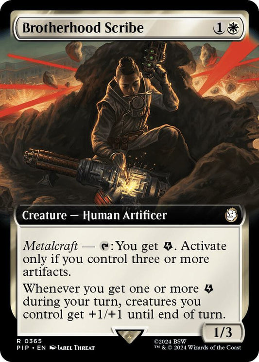 Brotherhood Scribe (Extended Art) [Universes Beyond: Fallout] 365