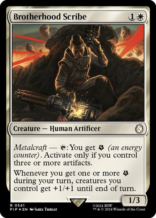 Brotherhood Scribe (Surge Foil) [Universes Beyond: Fallout] 541