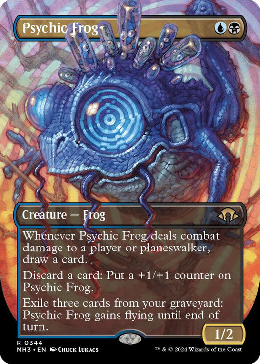Psychic Frog (Borderless) [Modern Horizons 3] 344
