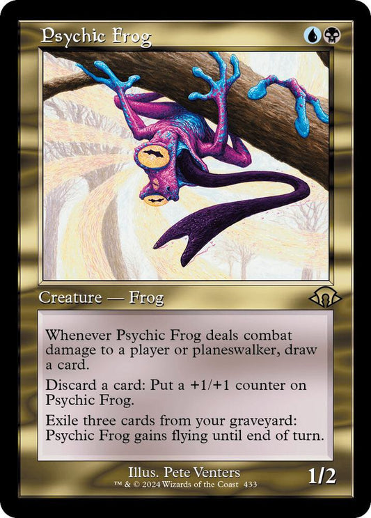 Psychic Frog (Retro Frame) [Modern Horizons 3] 433