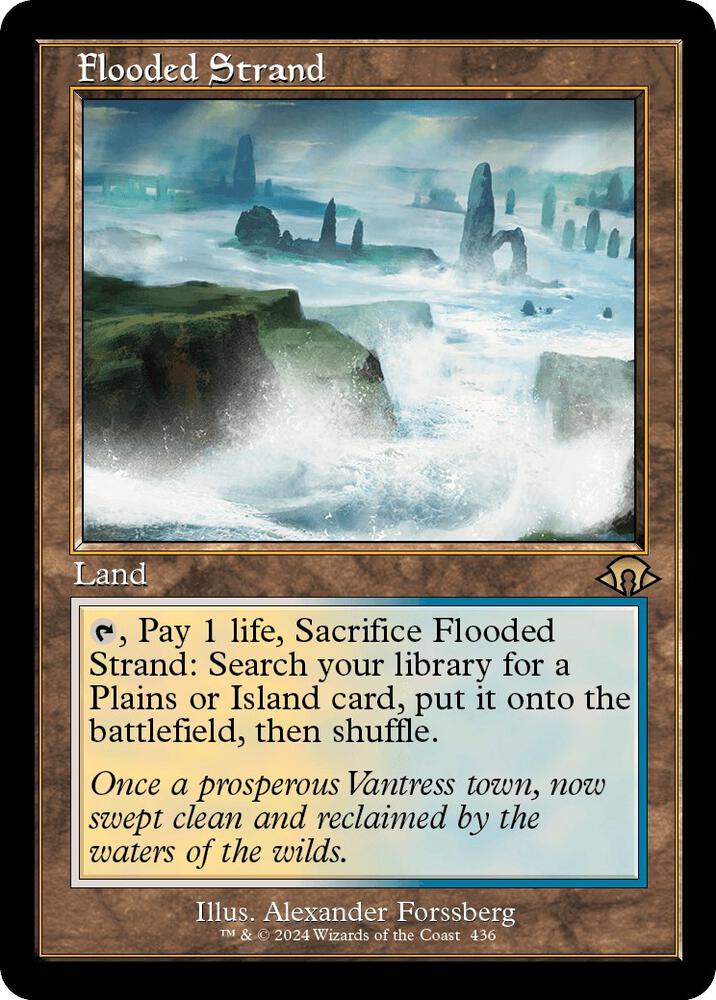 Flooded Strand (Retro Frame) [Modern Horizons 3] 436