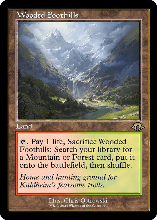Wooded Foothills (Retro Frame) [Modern Horizons 3] 441