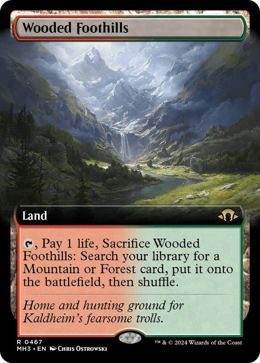 Wooded Foothills (Extended Art) [Modern Horizons 3] 467