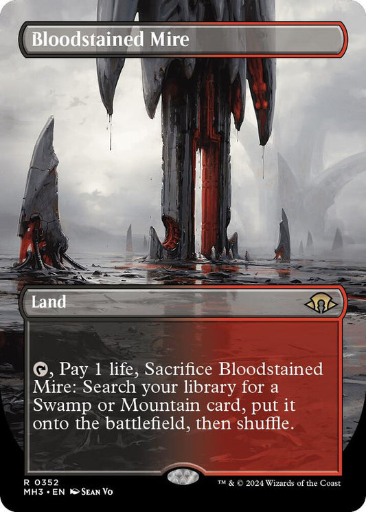 Bloodstained Mire (Borderless) [Modern Horizons 3] 352