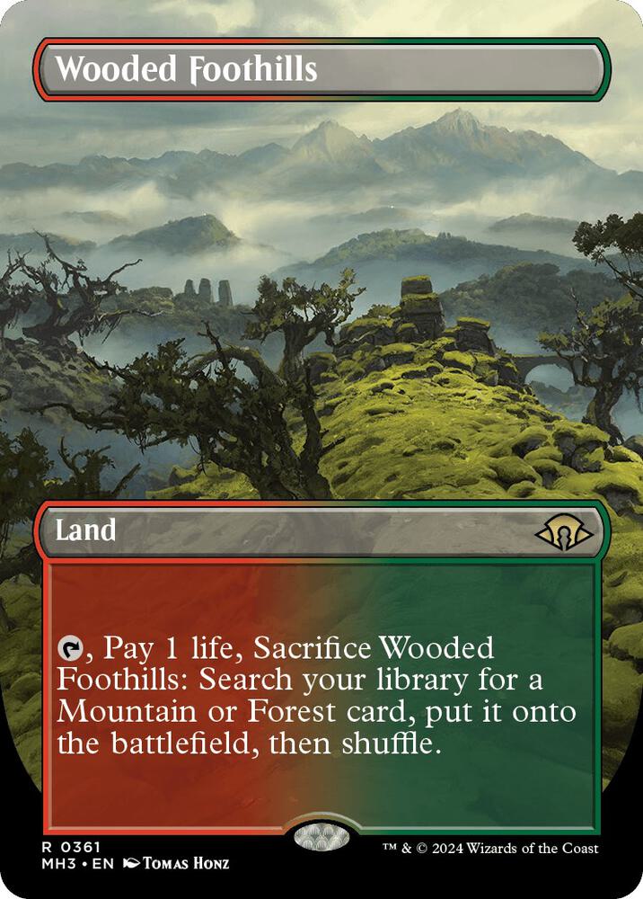 Wooded Foothills (Borderless) [Modern Horizons 3] 361