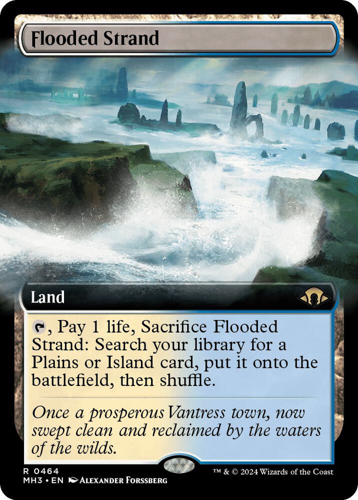 Flooded Strand (Extended Art) [Modern Horizons 3] 464