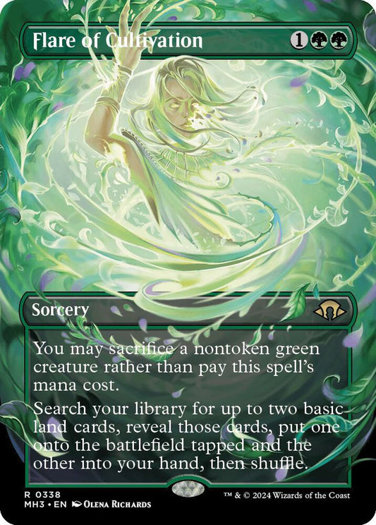 Flare of Cultivation (Borderless) [Modern Horizons 3] 338